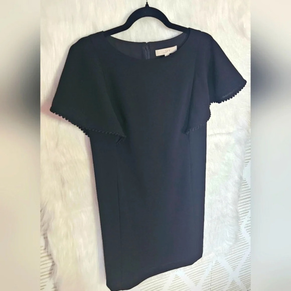 LOFT Rare Classic Swiss Detail Mini Dress (NWOT) - Picture 2 of 8